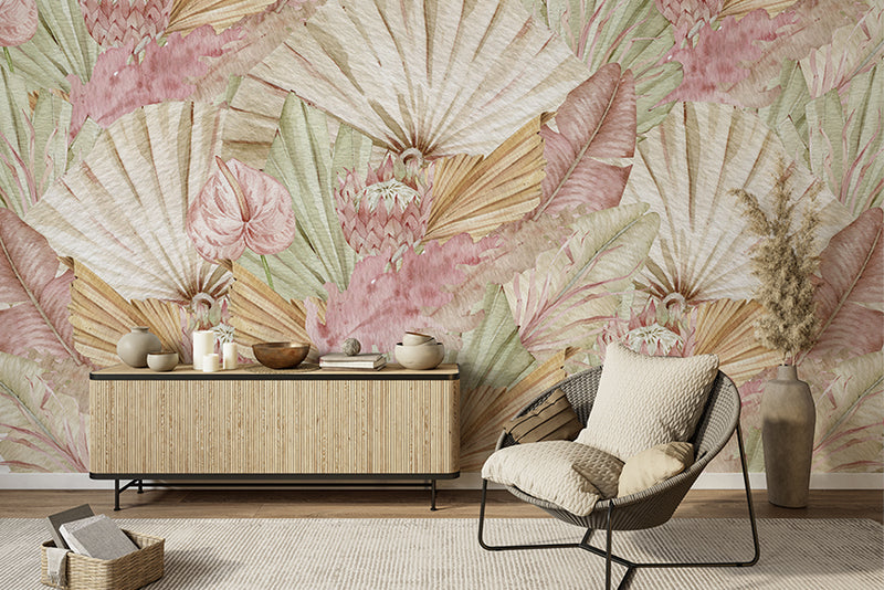 Exotic Vintage Leaves
