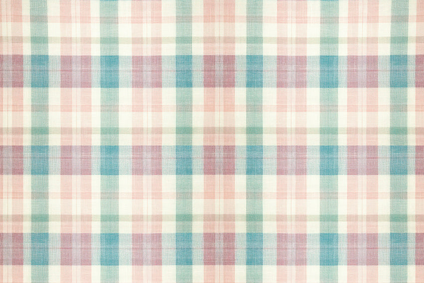 LINEN QUADRILLE PINK