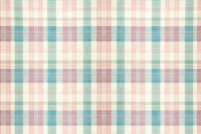 LINEN QUADRILLE PINK