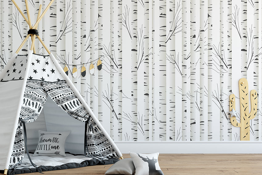 Birch trees