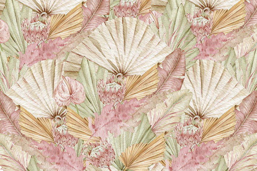 Exotic Vintage Leaves