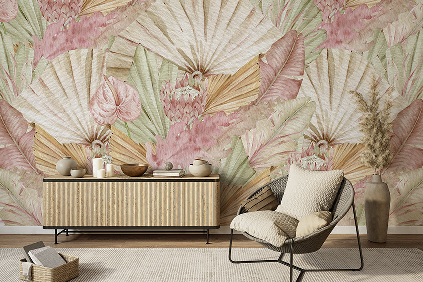 Exotic Vintage Leaves