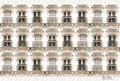 Rue Parisienne sepia