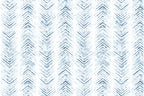 Shibori zigzag blue